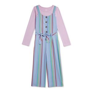 Tie Waist Jumpsuit and Top M 7/8